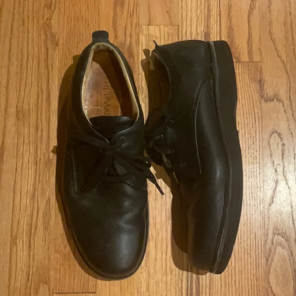 Samuel Hubbard Men’s Vibram Leather Shoes Black Size 11.5